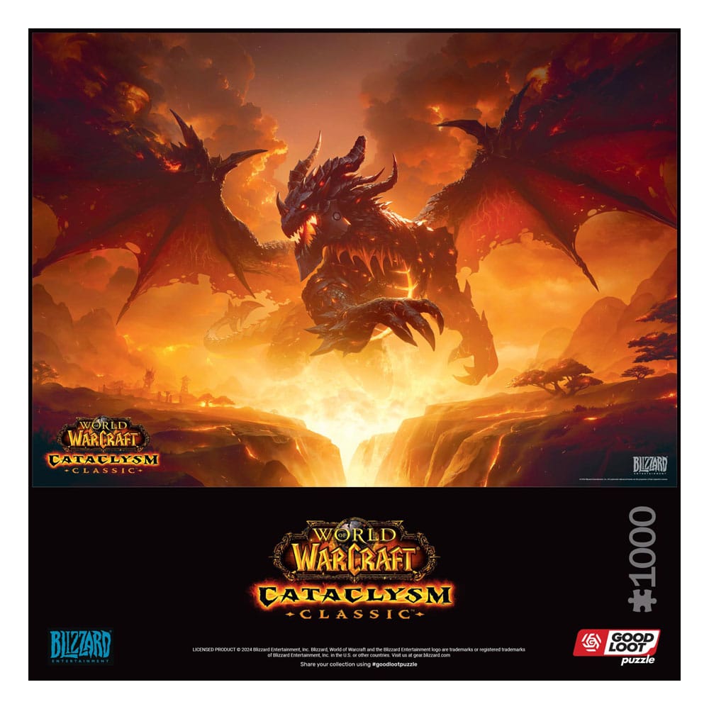 World of Warcraft Puzzle Gaming Cataclysm Classic (1000 piezas)