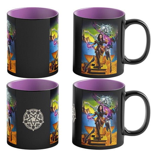 The Witcher III: Wild Hunt Game Art Chronicles Taza sensitiva al calor Yennefer inspired by Salvador Dali 450 ml
