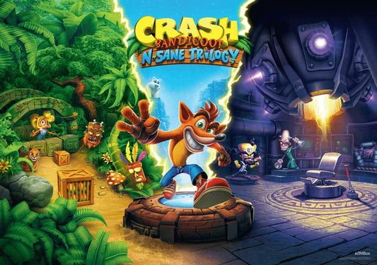 Crash Bandicoot N Sane Puzzle Triology (1000 piezas)