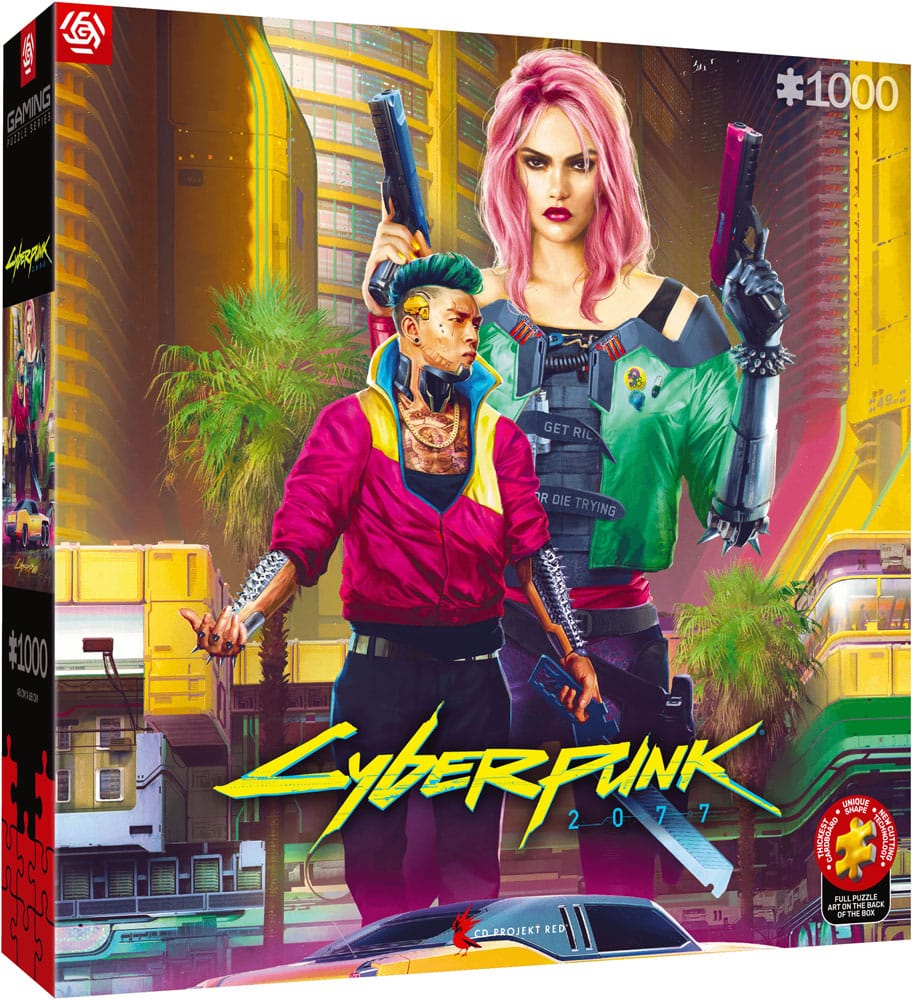 Cyberpunk 2077 Puzzle Kitsch Style (1000 piezas)