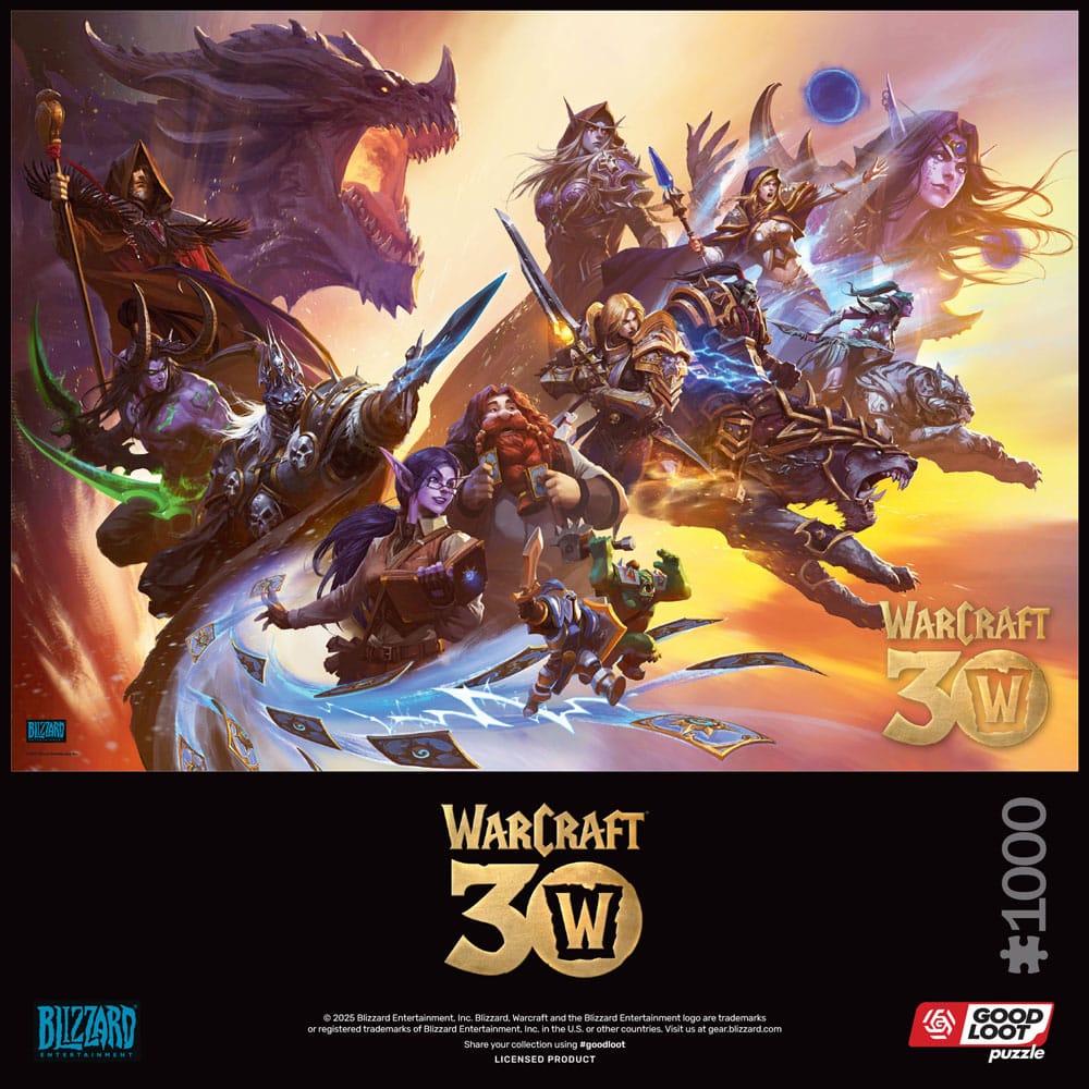 World of Warcraft Puzzle 30th Anniversary (1000 piezas)