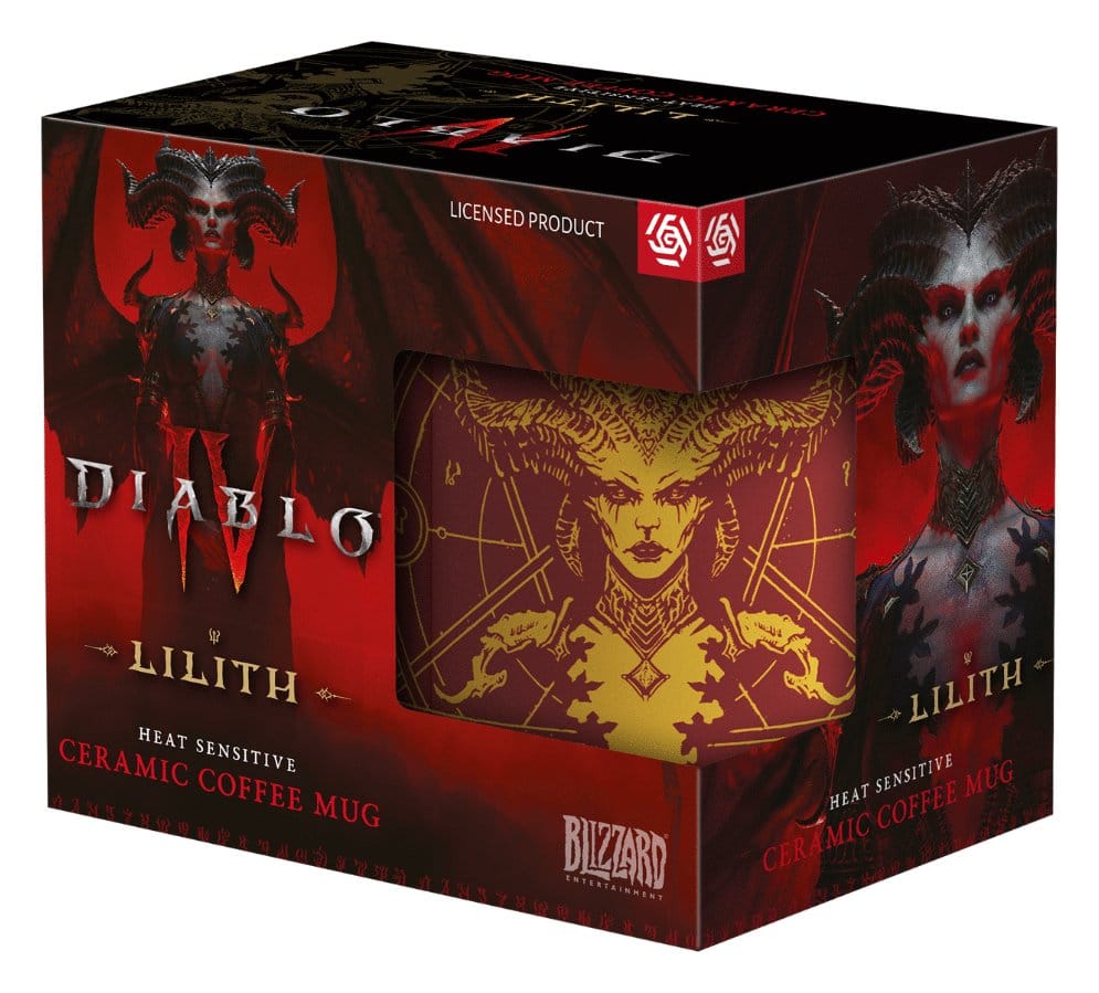 Diablo IV Taza sensitiva al calor Lilith's Blood