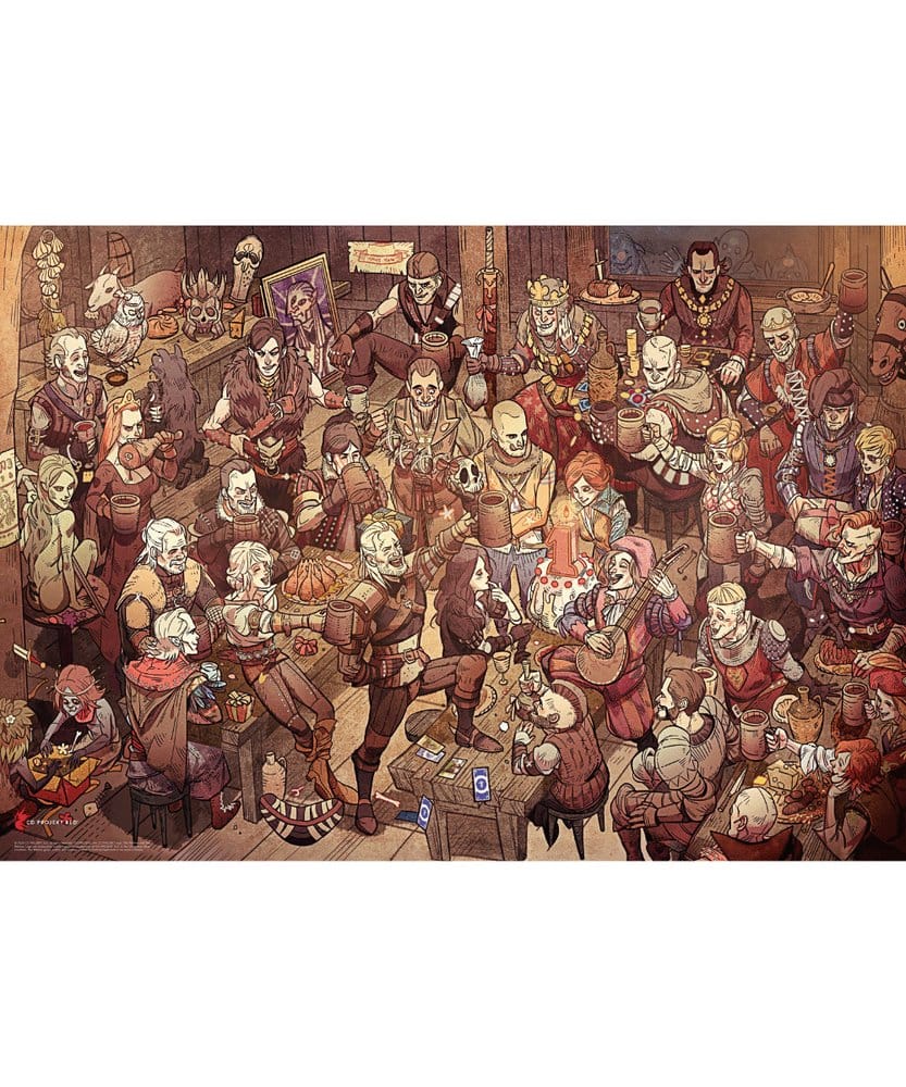 The Witcher Puzzle Birthday (1000 piezas)