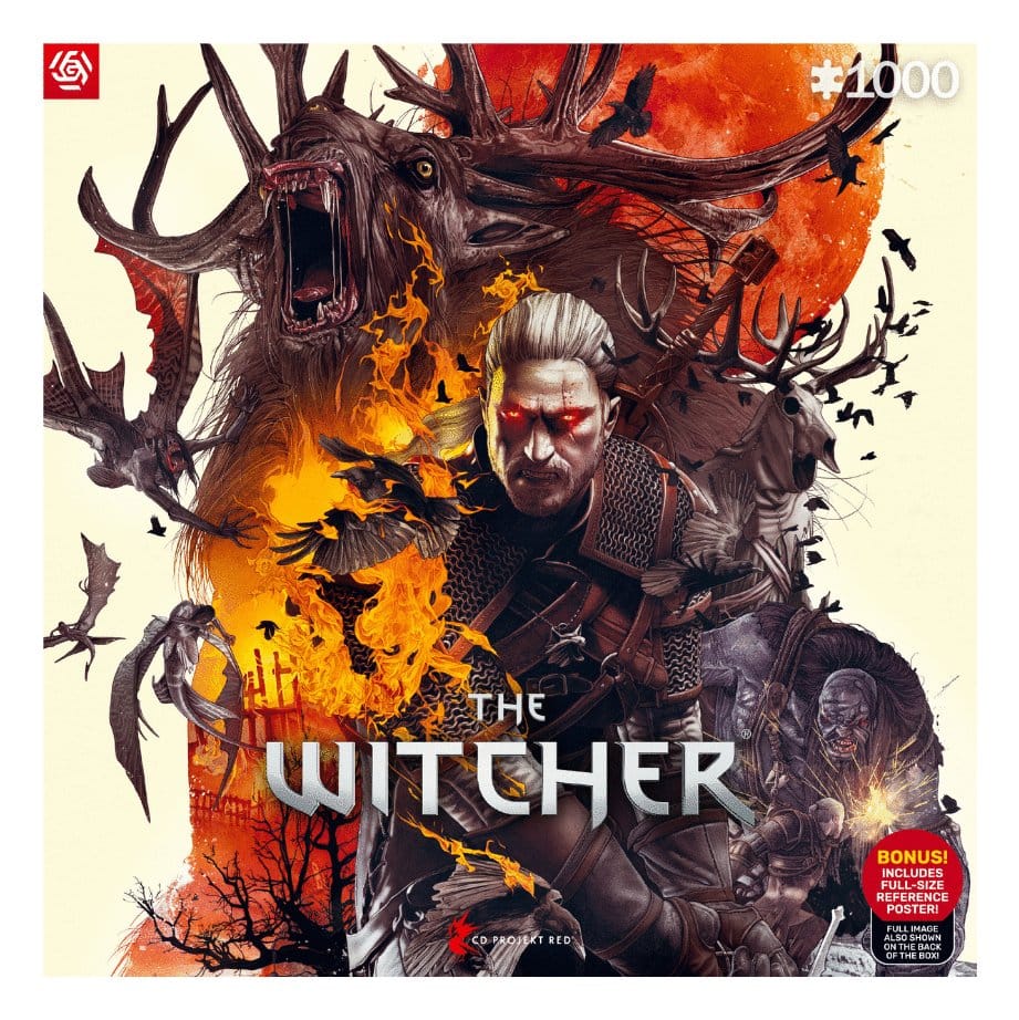 The Witcher Puzzle Monsters (1000 piezas)