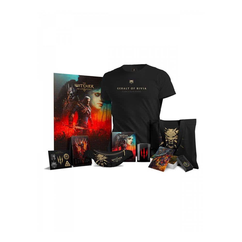The Witcher 3: Wild Hunt caja de regalo 10th Anniversary Monster Slayer Kit