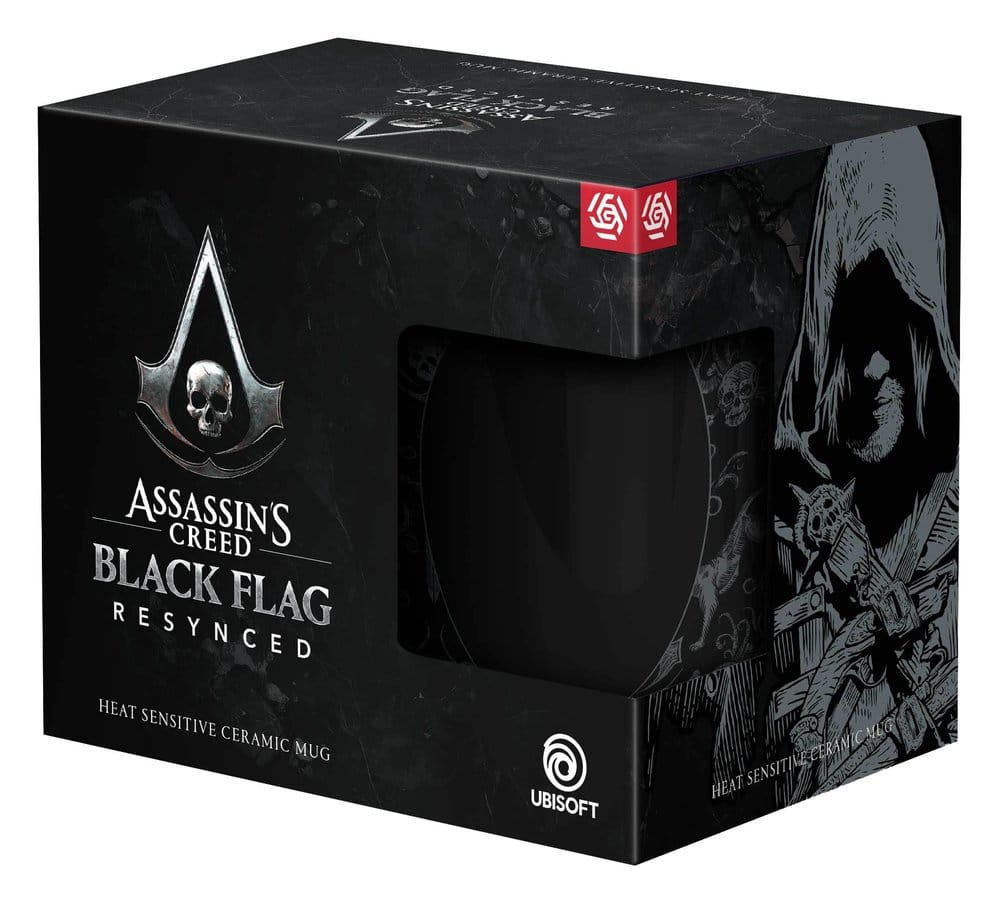 Assassin's Creed Black Flag Resynced Taza sensitiva al calor Edward Kenway 480 ml
