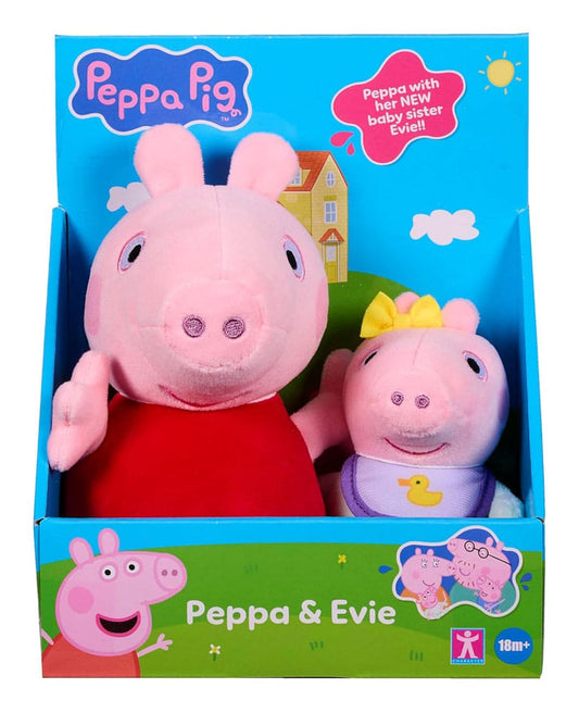 Peppa Pig Peluche 2er Pack