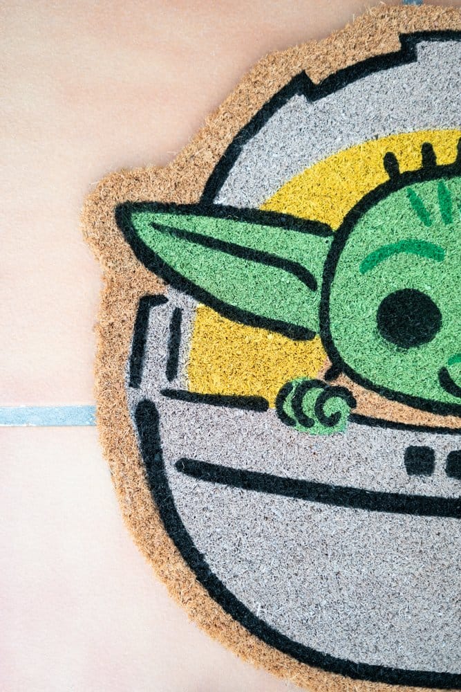 Star Wars The Mandalorian Felpudo troquelado 50 x 55 cm