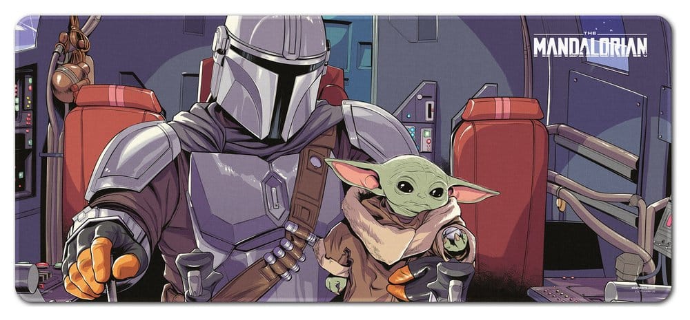 Star Wars The Mandalorian Alfombrilla de Ratón XL The Child 80 x 35 cm