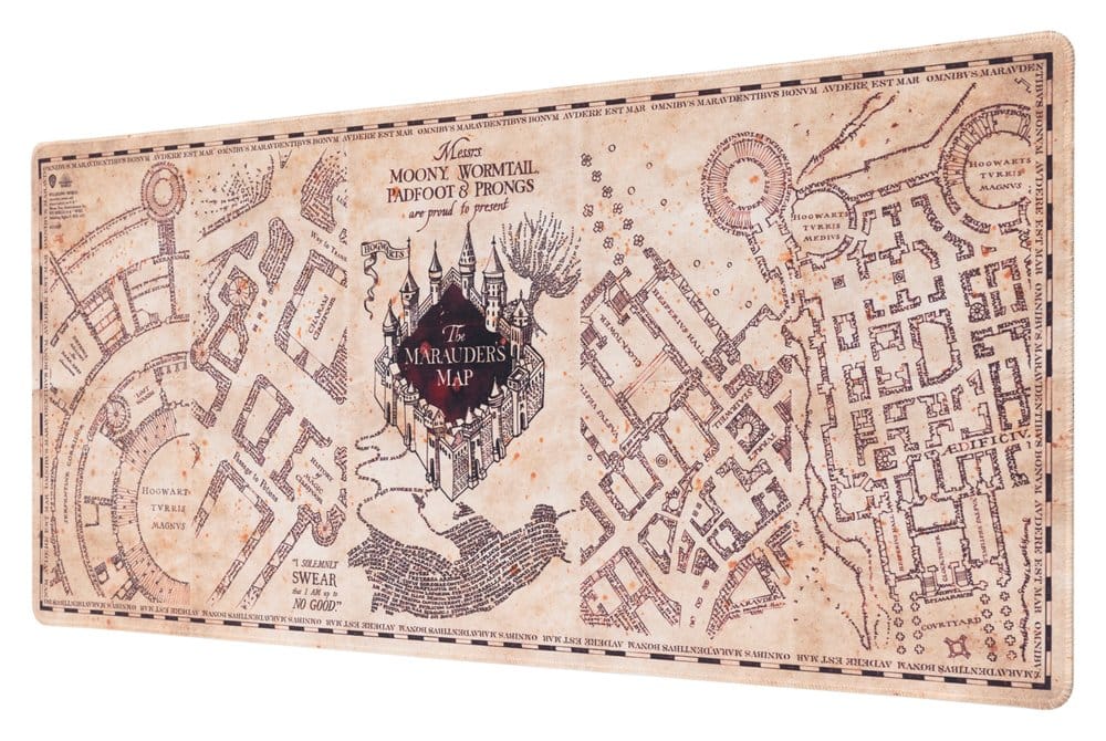 Harry Potter Alfombrilla de Ratón XL Mapa de los Merodeadores 80 x 35 cm