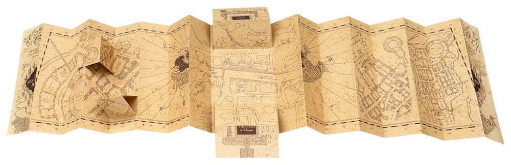 Harry Potter Mapa Mapa del Merodeador 18 cm