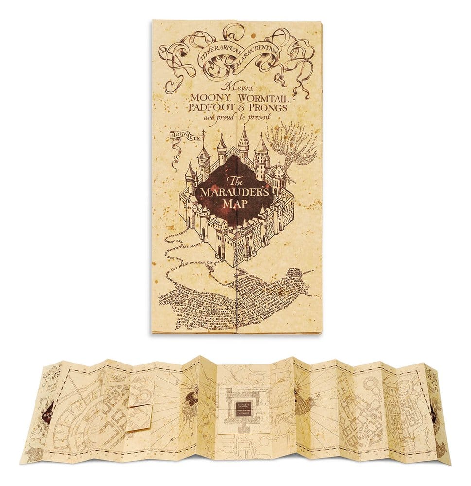 Harry Potter Mapa Mapa del Merodeador 18 cm