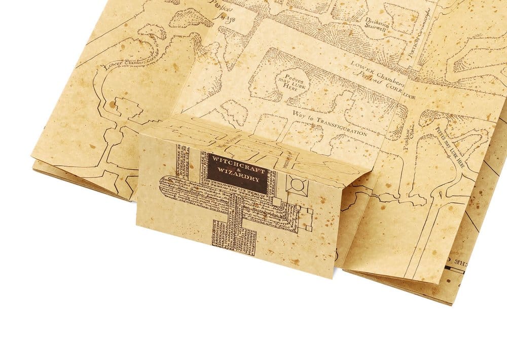 Harry Potter Mapa Mapa del Merodeador 18 cm