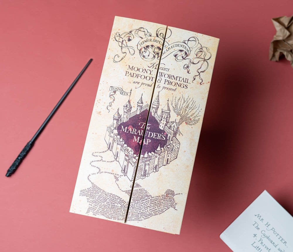 Harry Potter Mapa Mapa del Merodeador 18 cm