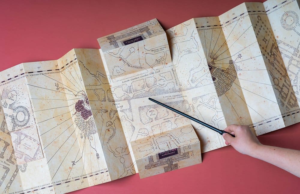 Harry Potter Mapa Mapa del Merodeador 18 cm