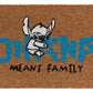 Disney Stitch Felpudo Ohana 60 x 40 cm