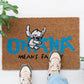Disney Stitch Felpudo Ohana 60 x 40 cm
