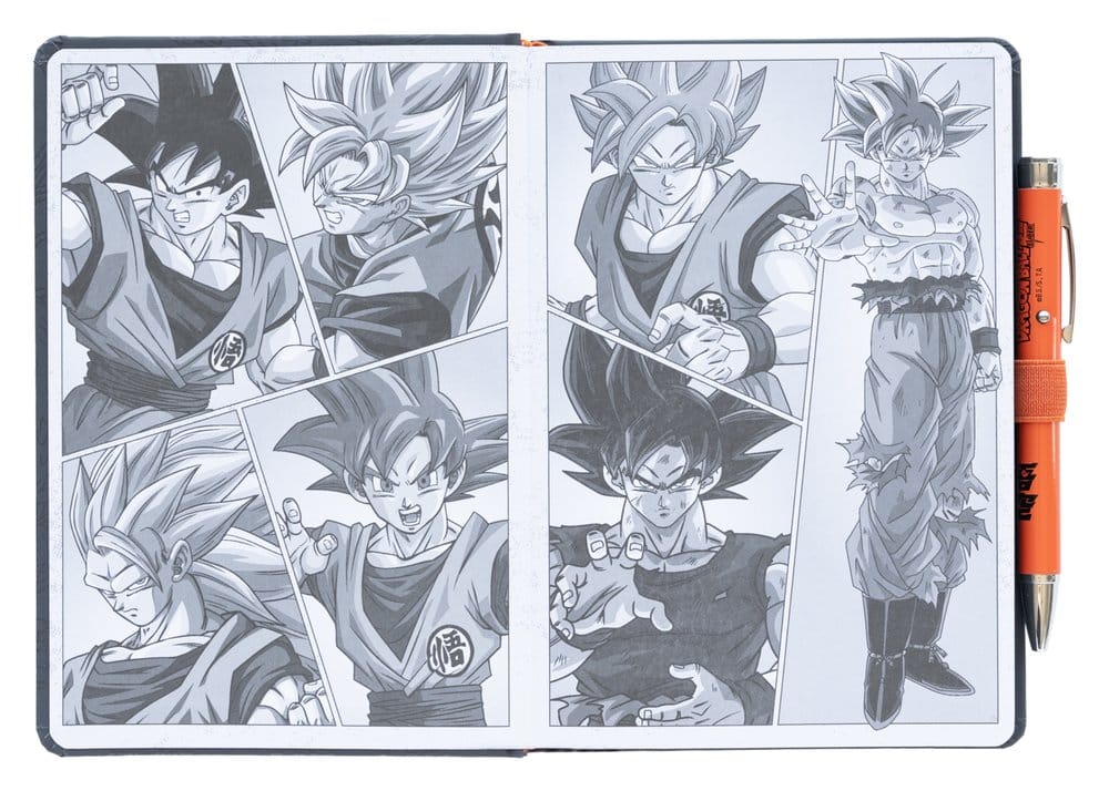 Dragon Ball Cuaderno Premium A5 con bolígrafo proyector Super Goku