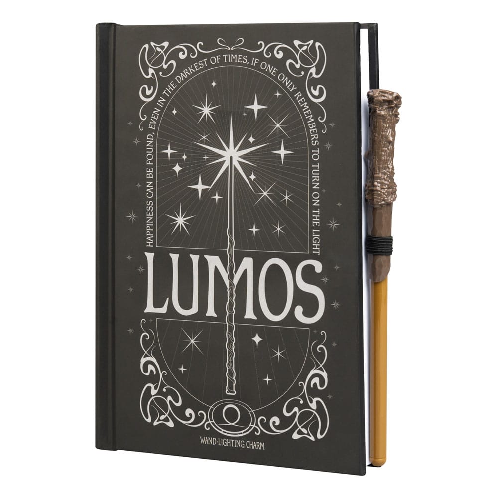 Harry Potter Cuaderno A5 Premium con luz Lumos Maxima