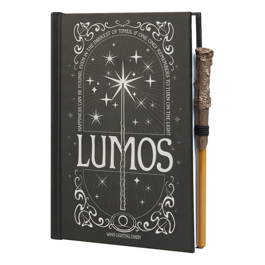 Harry Potter Cuaderno A5 Premium con luz Lumos Maxima