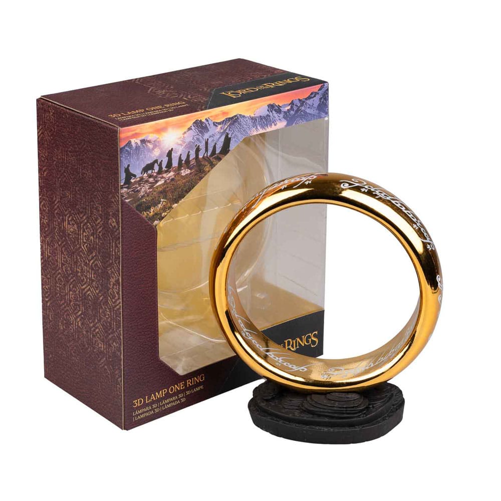 El Señor de los Anillos Lámpara con USB-C One Ring - Z POP Toys
