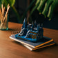 Harry Potter Calendario perpetuo 3D Hogwarts