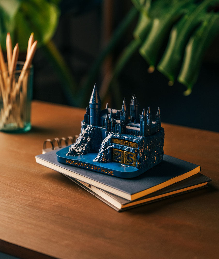 Harry Potter Calendario perpetuo 3D Hogwarts