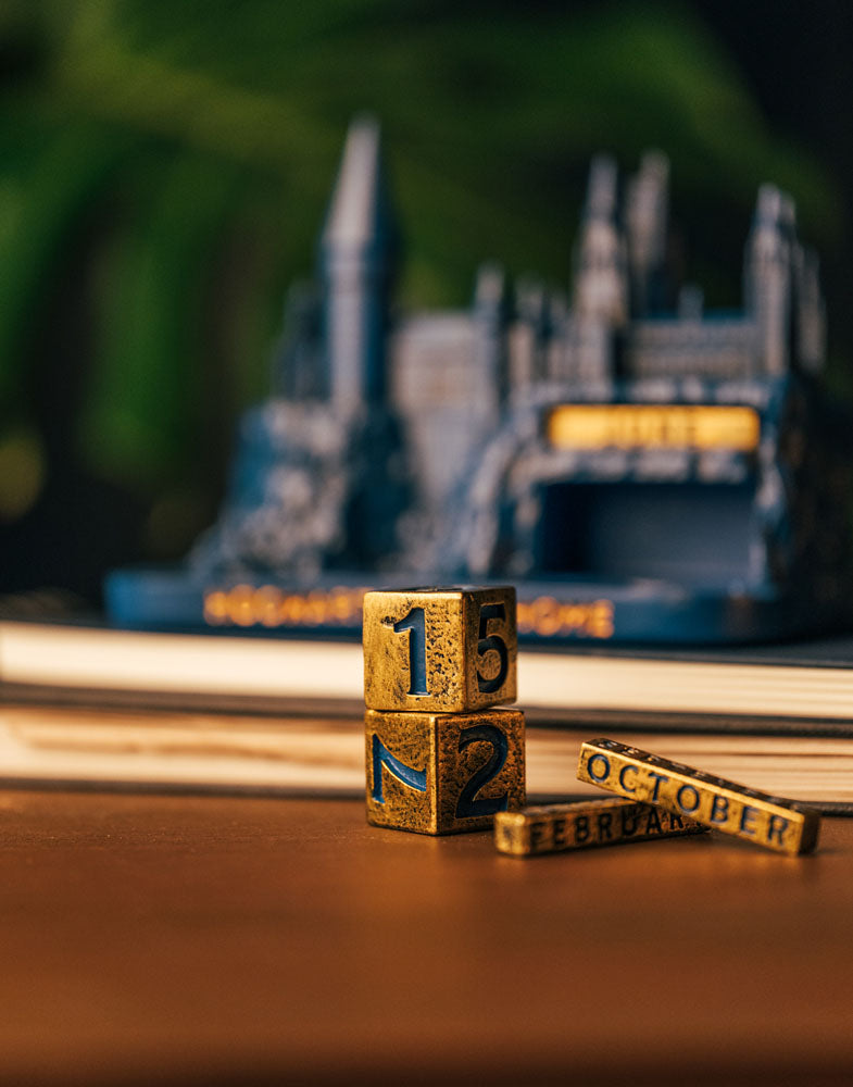 Harry Potter Calendario perpetuo 3D Hogwarts