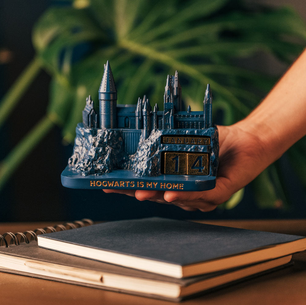 Harry Potter Calendario perpetuo 3D Hogwarts