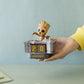 Marvel Calendario perpetuo 3D Groot Death Button 12 cm