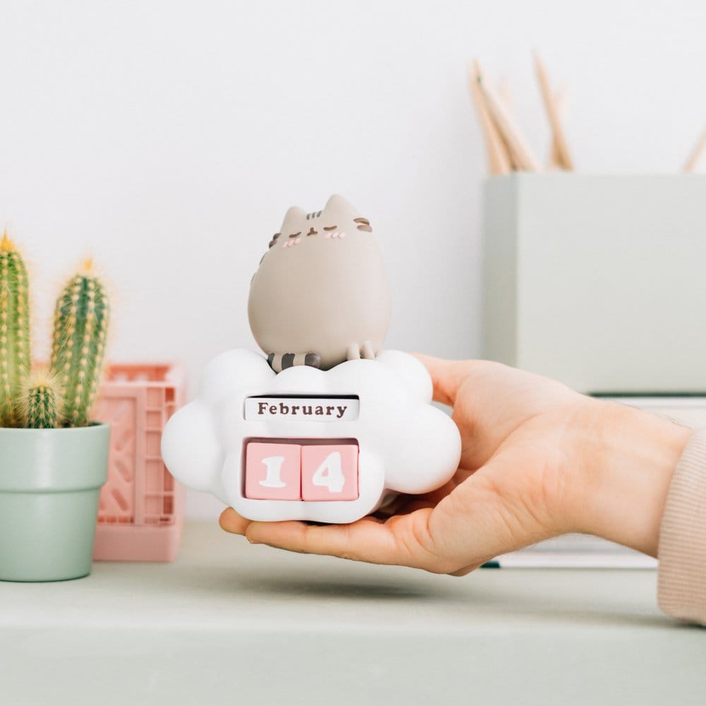 Pusheen Calendario perpetuo 3D Purrfect Love Collection 12 cm