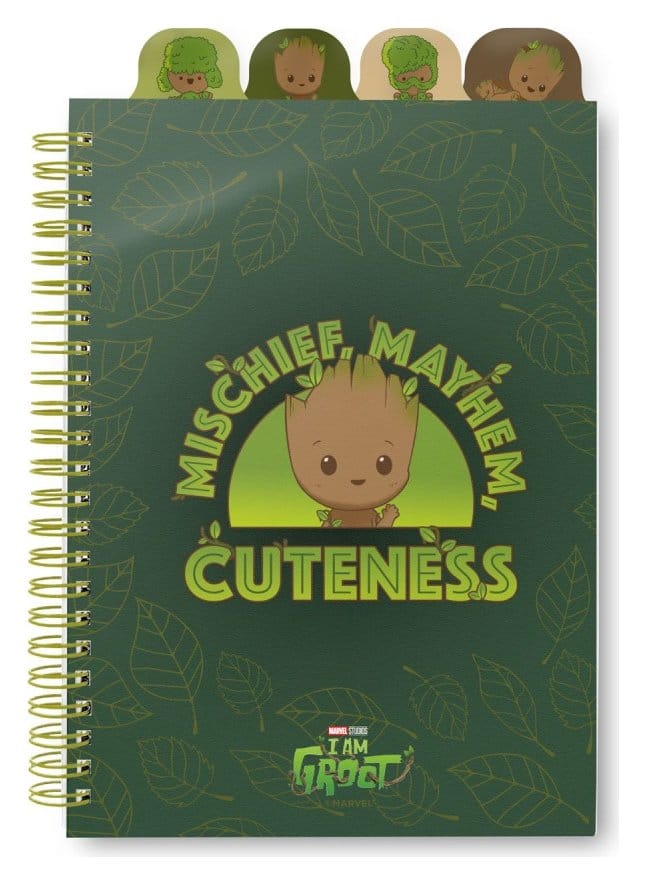 Marvel Cuaderno de Proyectos Groot A5
