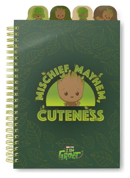 Marvel Cuaderno de Proyectos Groot A5