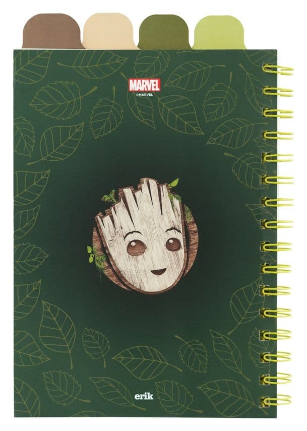 Marvel Cuaderno de Proyectos Groot A5