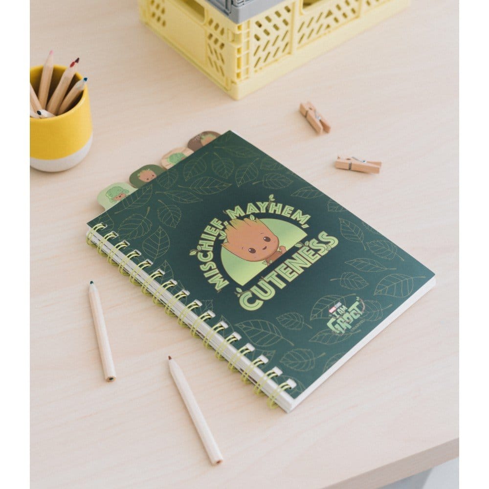 Marvel Cuaderno de Proyectos Groot A5
