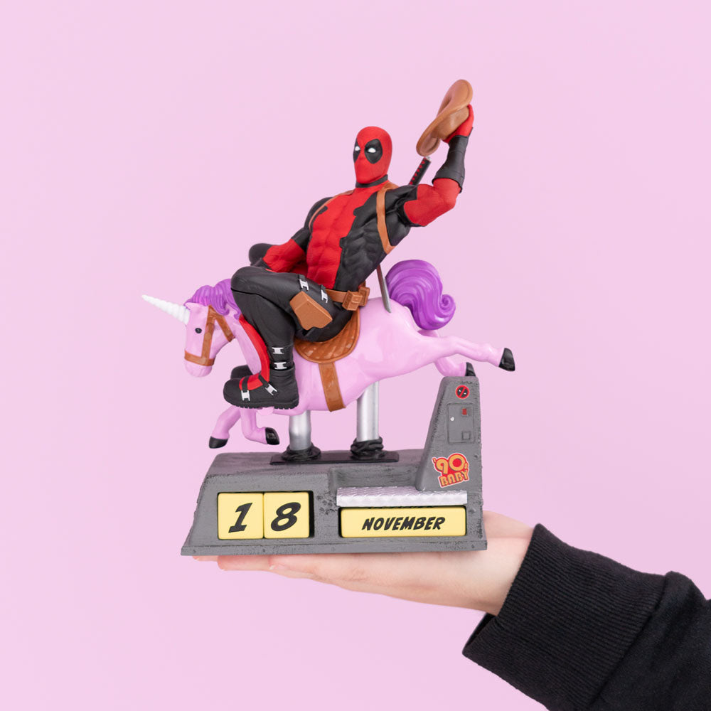 Deadpool Calendario perpetuo 3D