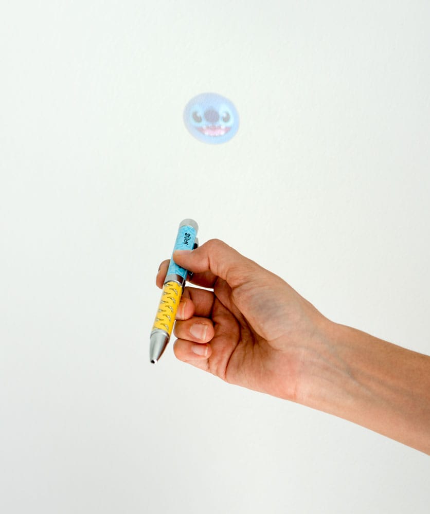 Stitch Cuaderno Peluche A5 Premium con bolígrafo Tropical