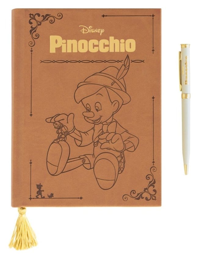 Pinocho Set Premium de Libreta y Bolígrafo A5