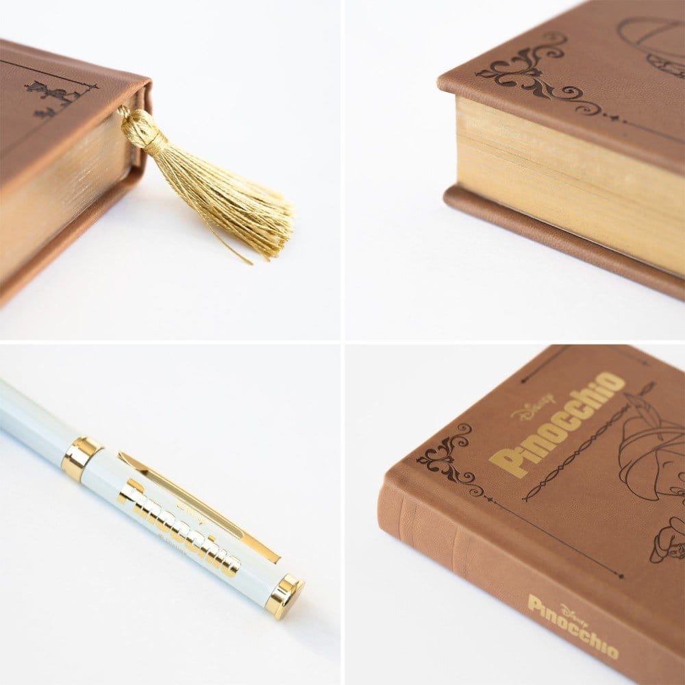Pinocho Set Premium de Libreta y Bolígrafo A5