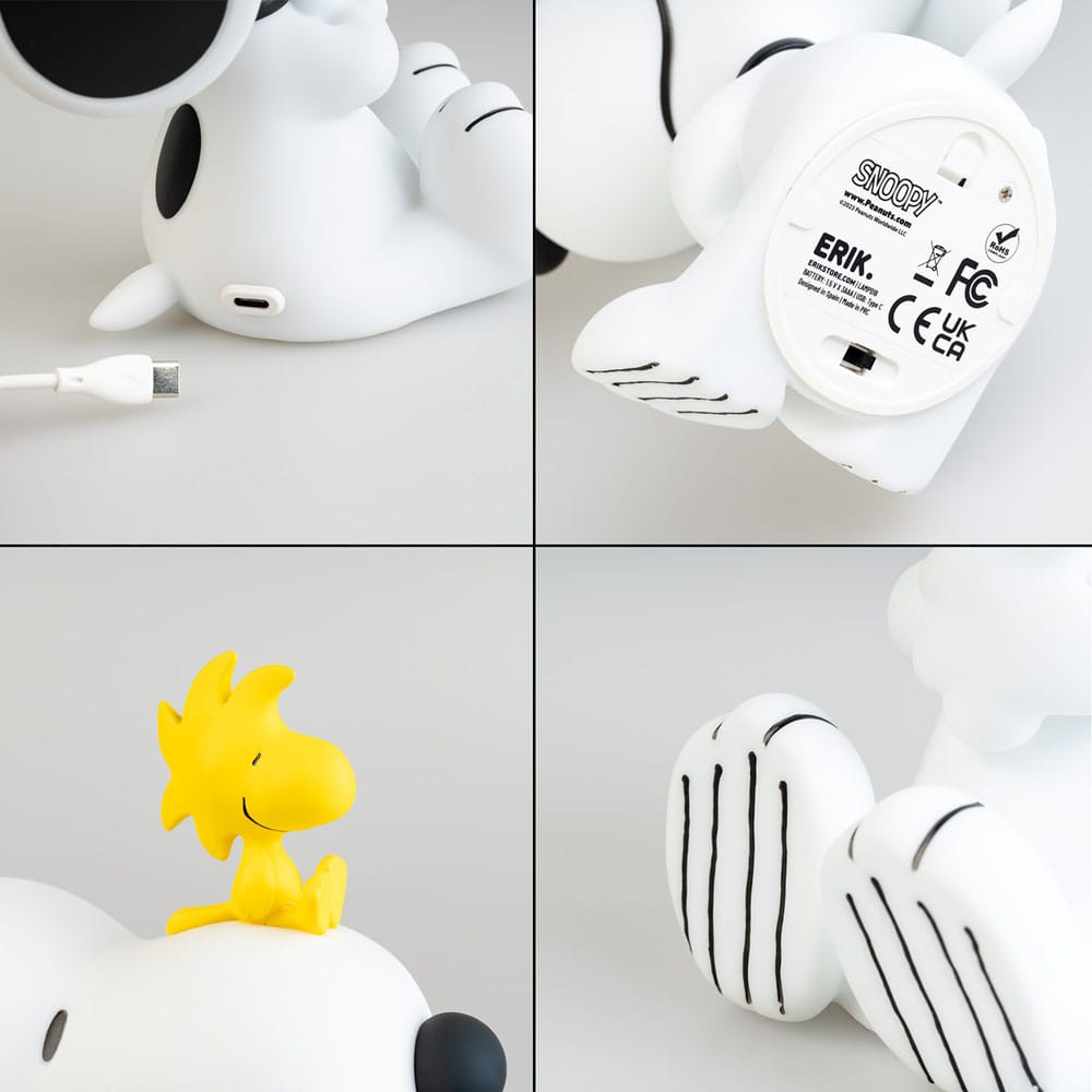 Peanuts Lámpara con USB-C Snoopy - Z POP Toys