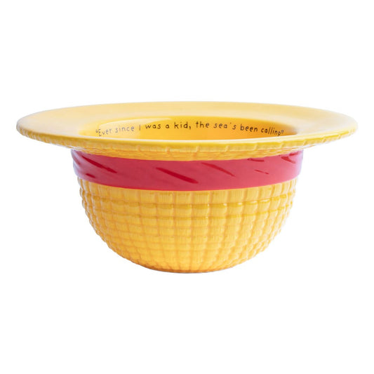 One Piece Cuenco 3D Sombrero de paja