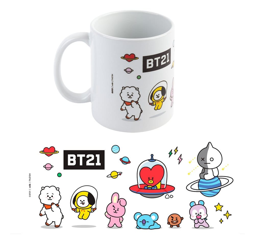 BT21 Taza Universtar 350 ml