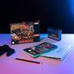Street Fighter Cuaderno Premium con notas adhesivas y funda A5