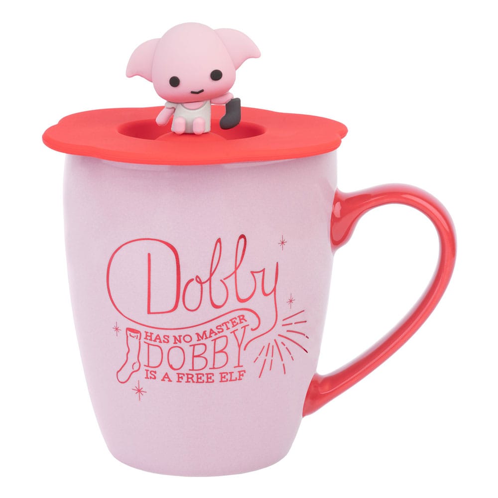 Harry Potter Taza con tapa Premium Ver. Dobby