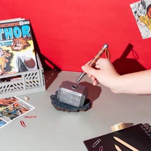 Marvel Thor Bolígrafo y Soporte Martillo