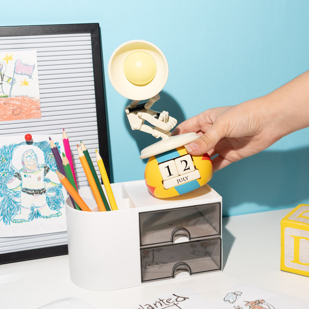 Pixar 3D Calendario perpetuo Luxo Jr.