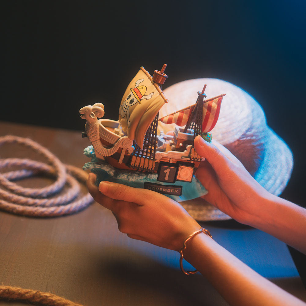One Piece Calendario perpetuo 3D Going Merry