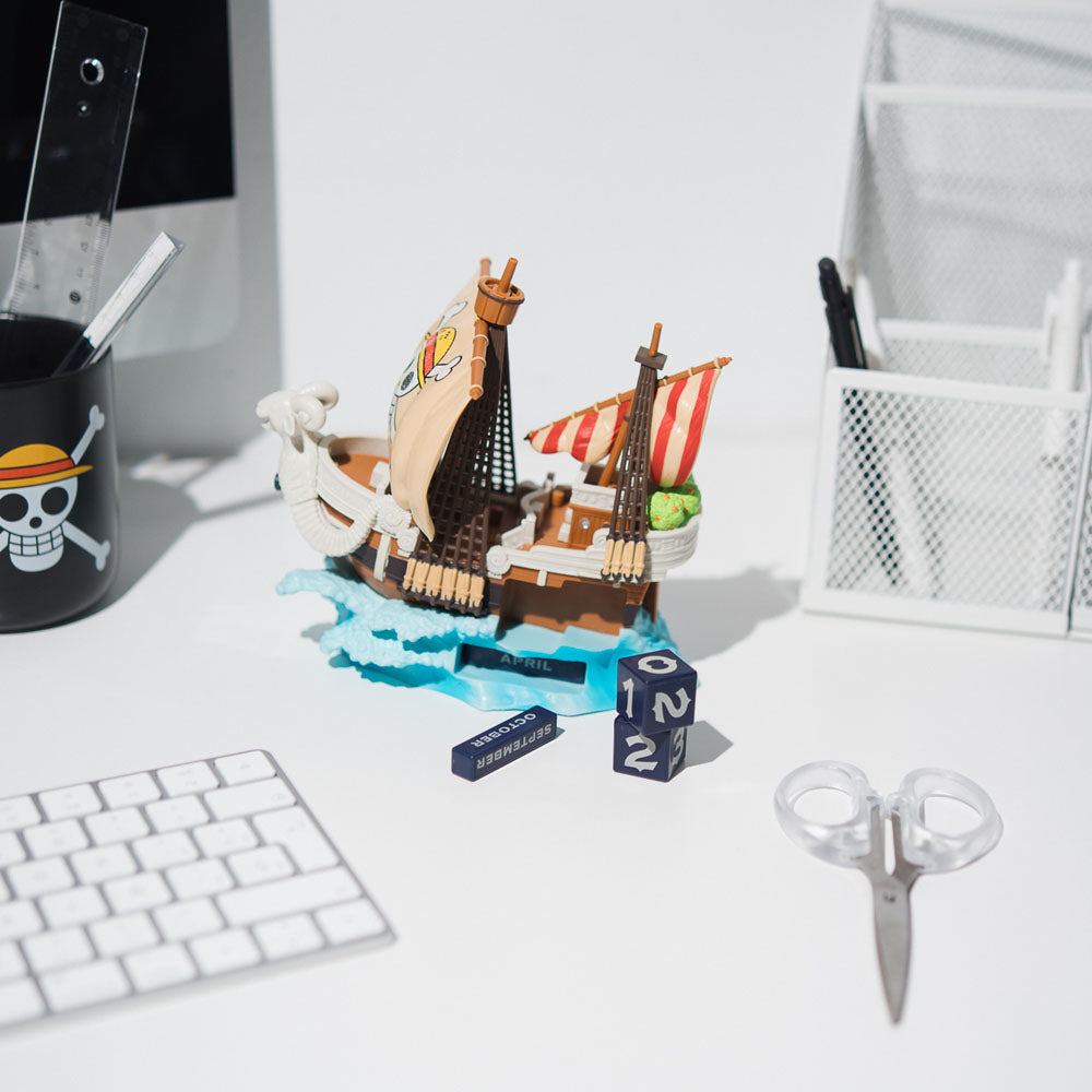 One Piece Calendario perpetuo 3D Going Merry