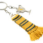 Harry Potter Llavero Bufanda Hufflepuff 15 cm