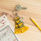 Harry Potter Llavero Bufanda Hufflepuff 15 cm